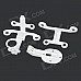 Wltoys V303-019 Cradle Head Accessory Parts for GOPRO Camera - White + Black + Silver