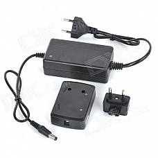 WLtoys V303-016 Power Adapter Set for V303 / V303A / V303B 4-Axis R/C Aircraft Models - Black