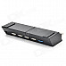 USB 3.0 + 4-USB 2.0 Hub w/ Charging Cable for PS4 - Black + Grey