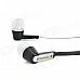 SONGQU SQ-303MP 3.5mm In-ear Earphone - Black + Silver