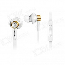 Philips In Ear Headphones with Mic White TX2WT