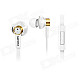 Philips In Ear Headphones with Mic White TX2WT