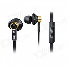 Philips In Ear Headphones with Mic Black TX2BK