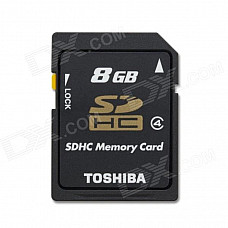 Toshiba 8GB SDHC Class 4 Secure Digital Memory Card (SD-K08G2B8TRT)