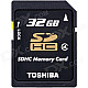 Toshiba 32GB SDHC Class 4 Secure Digital Memory Card (SD-K32G2B8TRT)