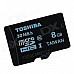 Toshiba Professional 8 GB MicroSDHC Class 10 UHS-1 30MB/s Memory Card (SD-C008GR7WAR30)