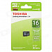 Toshiba Professional 16 GB MicroSDHC Class 10 UHS-1 30MB/s Memory Card (SD-C016GR7WAR30)