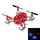 Chuanghuang CH029 360 Degree Eversion 2.4GHz 4-CH R/C UFO Four Axis Aircraft w/ Gyroscope - Red