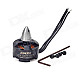 EMAX MT1806 2280KV Multi-Axis Left-Hand Thread Brushless Motor for R/C Aircraft - Black + Silver