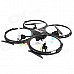 UDI U818A Outdoor 2.4GHz 4-CH 6 Axis R/C Quadcopter - Black