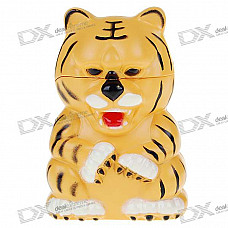 Tiger Shaped Windproof Butane Jet Torch Lighter with Animal Sound Effects