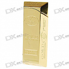 Gold Bullion Bar Shaped Butane Gas Lighter