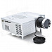 GM40 Mini Home High Definition LED Projector w/ HDMI Port - Silver