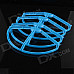 PANNOVO DJI-11BB Protective Nylon Blade Ring Guard Set for DJI PHANTOM 1 / 2 Vision - Blue