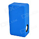 Mini Sensor Speaker w/ 3.5mm / Mini USB for Smartphones - Deep Blue (3 x AAA)