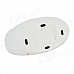 Sensor Speaker w/ 3.5mm / Mini USB for Smartphones - White + Black