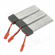 WLtoys KV959-007 Batteries Spare Parts Set for R/C Helicopter V959 + More - Silver + Red