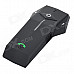 FDC-1000 Helmet Handsfree Phone Call Bluetooth Intercom Kit for Motorcycle - Black