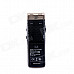 CENLUX S20 1.4" Digital Hi-Fi Voice / Audio MP3 Recorder w/ TF - Black + Silver (8GB / 2 x AAA)