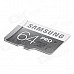 Samsung Electronics 64GB PRO Micro SDHC Upto 90MB/s Class 10 Memory Card (MB-MG64DA/AM)