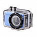 SG180 1.3MP720P CMOS 20M Waterproof Sports Camcorder - Blue