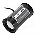 W&Q AT-I004 USB Wired Aluminum Alloy Speaker - Black