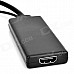 USB Powered VGA to HDMI HDTV Convertor - Black