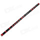 HL-001 Bamboo Flute - Red + Brown (50cm)