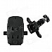 360' Rotation Car Air Conditioning Vent Mounted Holder Bracket for Cellphone / GPS - Black + Purple