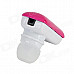 ROMAN Q2 Universal Bluetooth V4.1 Stereo In-Ear Style Headphone w/ Microphone - Deep Pink + White