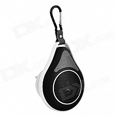 Waterproof Wireless Bluetooth V3.0 Car Speaker w/ Suction Cup - Black + White + Multi-Color
