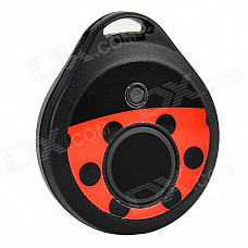 Spedal Beetle Style Bluetooth V4.0 Anti-Lost Alarm Tracker - Black + Red (1 x CR2032)