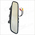 Carking YG-430 4.3" Car TFT LCD Rearview Mirror Monitor w/ AV Input for Parking - Black