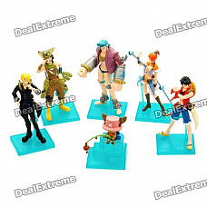 One Piece Anime Figures (6-Figure Set/Assorted Style)