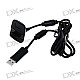 USB Charging Cable for Xbox 360 Wireless Controller