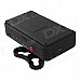 VACRON E05 3.0" Full HD 1080P 5.0MP CMOS 105 Wide Angle Car DVR w/ GPS, IR Night Vision - Black