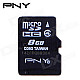 PNY TF8G-Class4 Class4 Micro SDHC TF Card - Black (8GB)