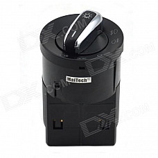 MaiTech 12V 2A Car Headlight Switch - Black