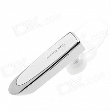 Link Dream LC-41 Bluetooth V4.0 Earhook Handsfree Stereo Headset w/ Microphone - White