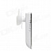 Link Dream LC-41 Bluetooth V4.0 Earhook Handsfree Stereo Headset w/ Microphone - White