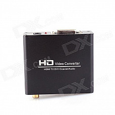 HDV-339 HDMI 1.3 to DVI + Audio Converter w/ Coaxial - Black