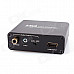 HDV-339 HDMI 1.3 to DVI + Audio Converter w/ Coaxial - Black