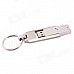 Creative Rotary Stainless Steel USB 2.0 Flash Drive Keychain - Silver (8GB)