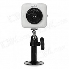 Mini WiFi HD 1.3MP CMOS IP Camera - White