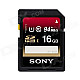 Sony SF16UX 16GB SDHC UHS-1 Class 10 Memory Card