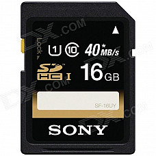 Sony SF16UY 16GB SDHC/SDXC Class 10 UHS-1 R40 Memory Card