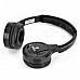 Bingle B616 Wireless Headband Headphone w/ FM / Mic. + Transmitter - Black