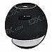BTS-16 Bluetooth V3.0 Car Speaker w/ 3.5mm Jack / Microphone / Micro USB - Black