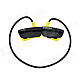 ZONOKI B97S Sport Bluetooth V4.0 Earhook Headset w/ Microphone - Black + Yellow