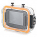 KM-07-2605 Diving Sports 5.0MP CMOS 120' Wide Angle Camera - Black + Orange